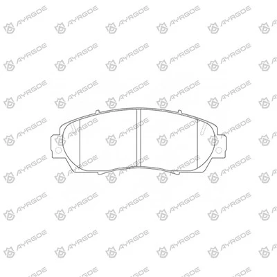 D5153H kousinen fren pou Honda