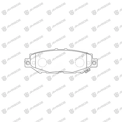 PN1363 kousinen fren pou Toyota Soarer JZZ30